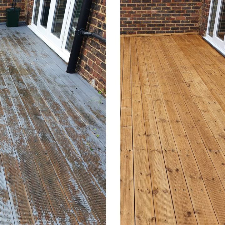 decking cleaning in Surrey